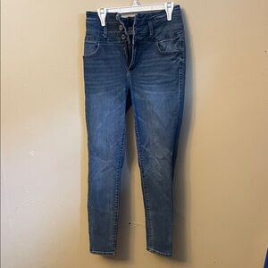 Garage High Rise Blue Jeans